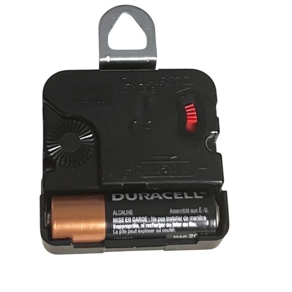 Ceramic Sandy Clough Floral Wall Clock Roses & Butterflie, Vintage Used AS-IS - Picture 6 of 6